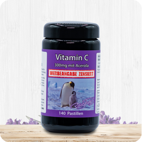 Vitamin C Acerola 300 mg - 140 Lutschpastillen
