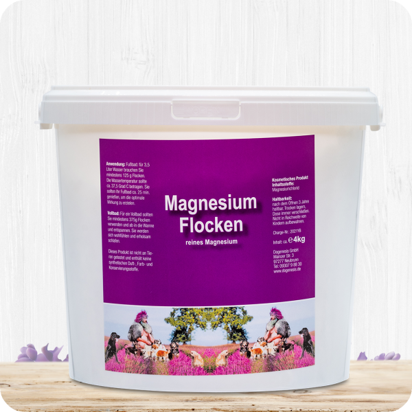 Magnesium Flocken - 4 kg Eimer